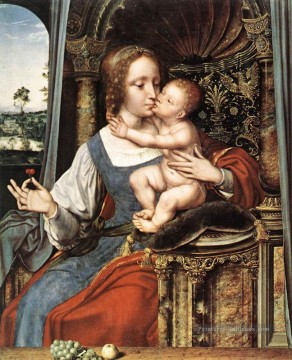 Vierge à l’Enfant Quentin Matsys Peinture à l'huile